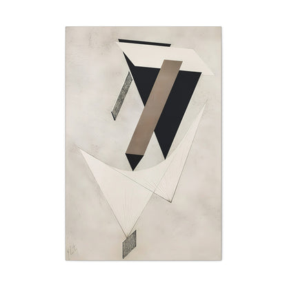 Kestnermappe Proun, Rob. Levnis and Chapman GmbH Hannover #4 (1923)  by El Lissitzky / Reproduction Fine Art sur Toile / 3.2 cm - 1.25 inch