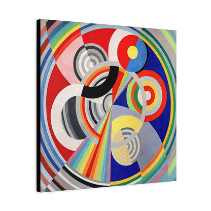 Rythme numéro 1 (1938) by Robert Delaunay / Reproduction Fine Art sur Toile / Large Epaisseur 3.2 cm - 1.25 inch