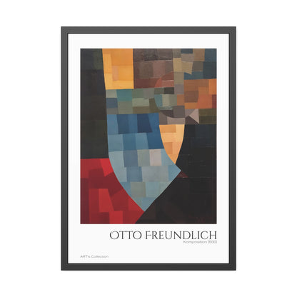 Komposition (1930) by Otto Freundlich  / Affiche Encadrée série ART's Collection