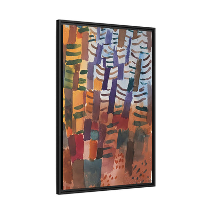 Tannenwald (1914) by Paul Klee / Toile encadrée sur caisse américaine