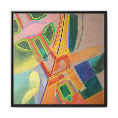 Eiffel Tower (1924) by Robert Delaunay  / Toile encadrée sur caisse américaine