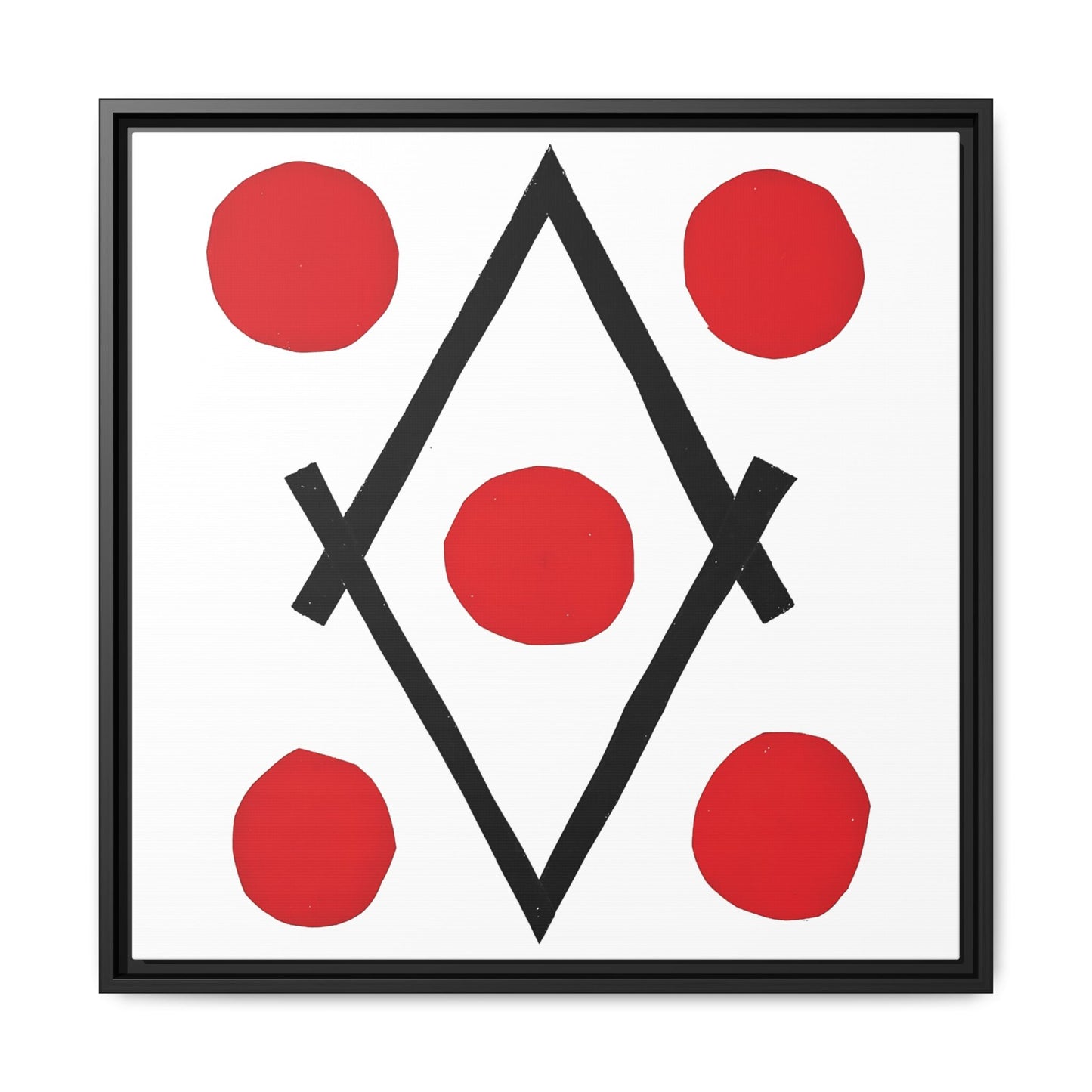 Losange (1946-1947) by Henri Matisse / Toile encadrée sur caisse américaine