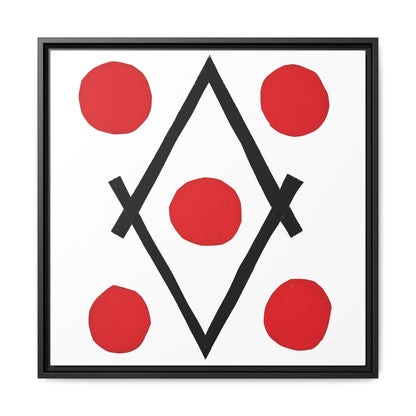 Losange (1946-1947) by Henri Matisse / Toile encadrée sur caisse américaine