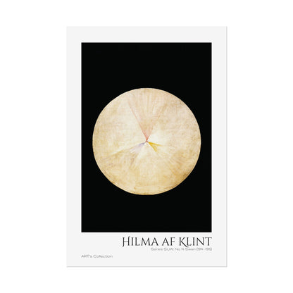 Series SUW, No 14 Swan (1914 -1915) by Hilma af Klint  / Affiche imprimée - Série ART's Collection