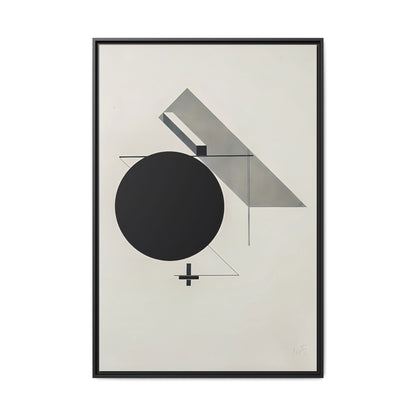 Kestnermappe Proun, Rob. Levnis and Chapman GmbH Hannover #5 (1923) by El Lissitzky / Toile encadrée sur caisse américaine