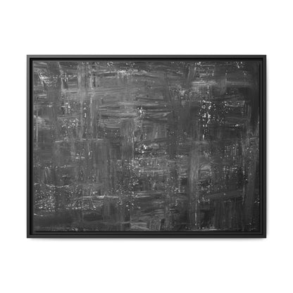Tableau Intemporel Ardoise Soft "Série Sign Collections" / Toile encadrée sur caisse américaine