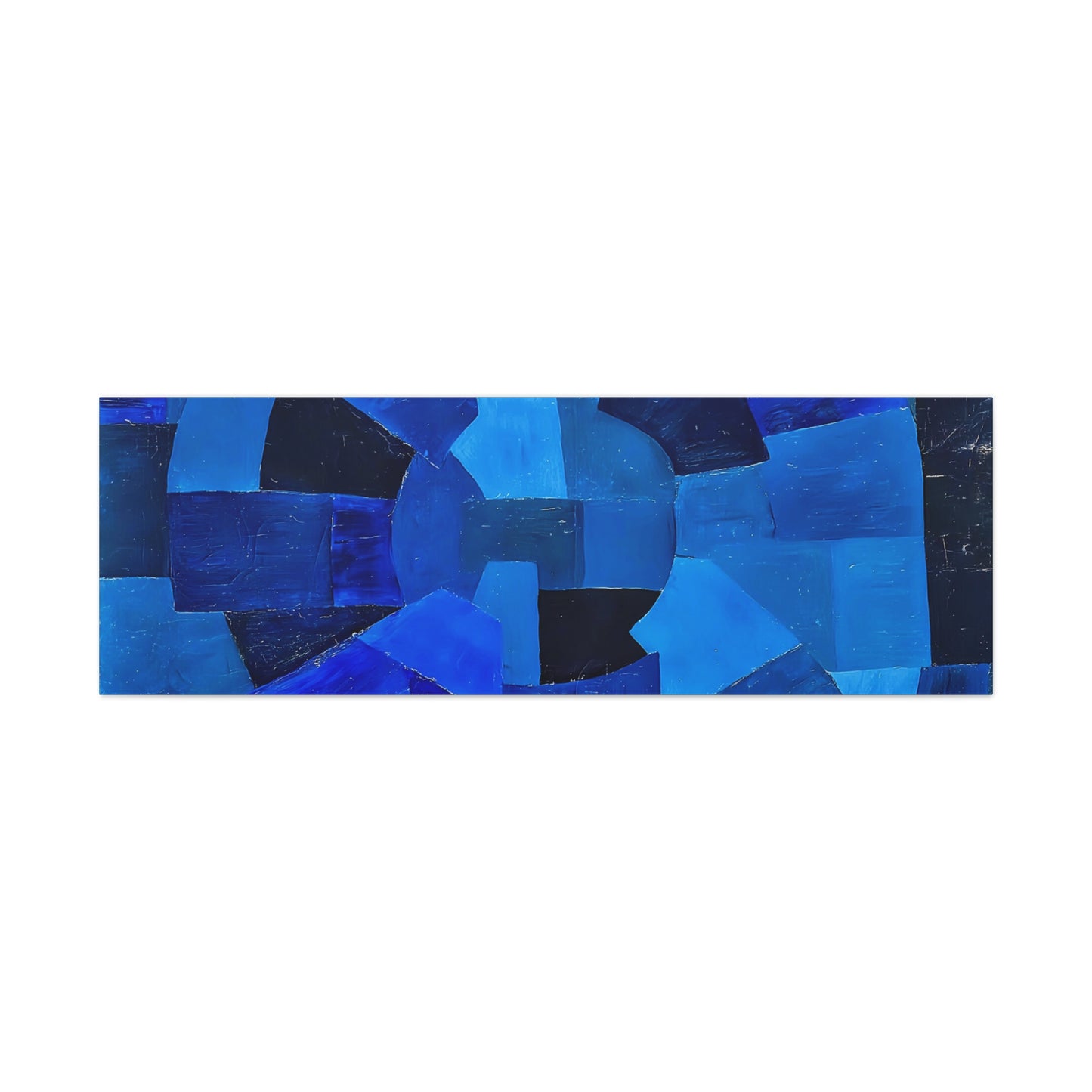 Komposition in Blau (1931) by Otto Freundlich  / Reproduction Fine Art sur Toile / Epaisseur 3,2cm - 1'25 po