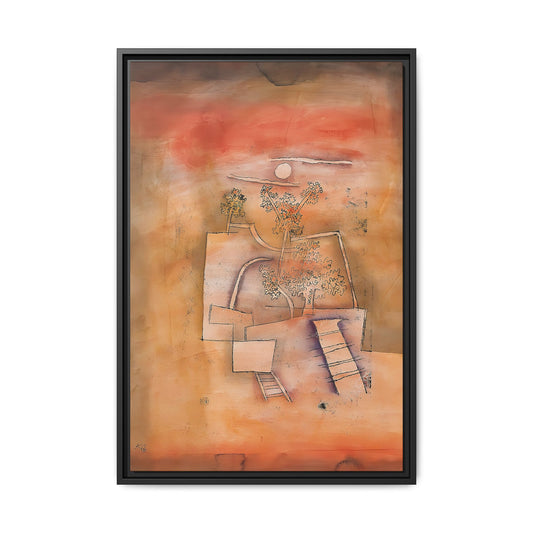 Tree Culture (1924) by Paul Klee / Toile encadrée sur caisse américaine