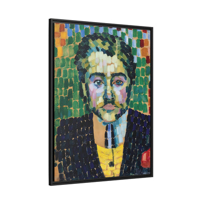 Jean Metzinger by Robert Delaunay  / Toile encadrée sur caisse américaine