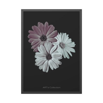 Collection Signature "FLORAL Numéro 5" sur Affiche Encadrée série ART's Collection