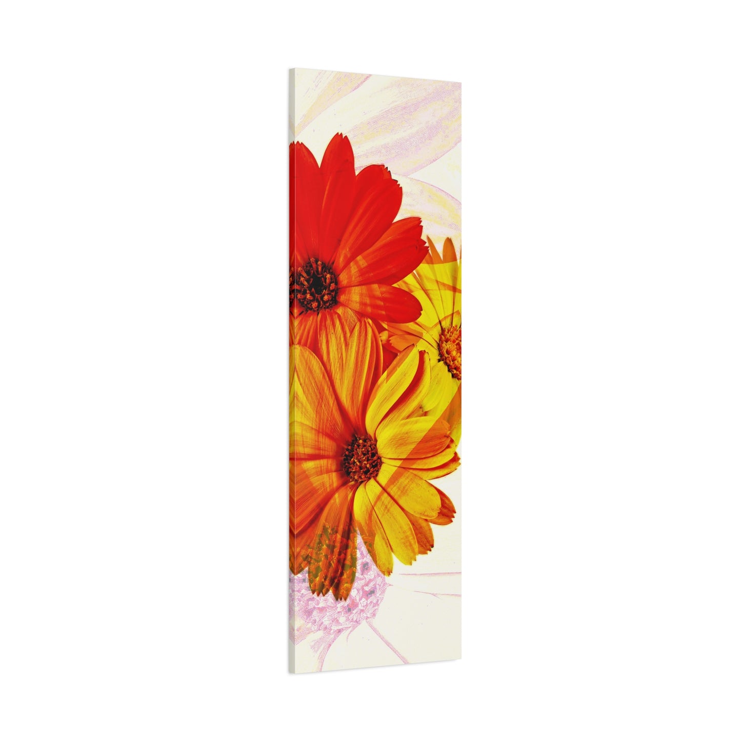 Collection Signature "FLORAL Numéro 19" sur Toile Fine Art sur Toile / Epaisseur 3,2cm - 1'25 po