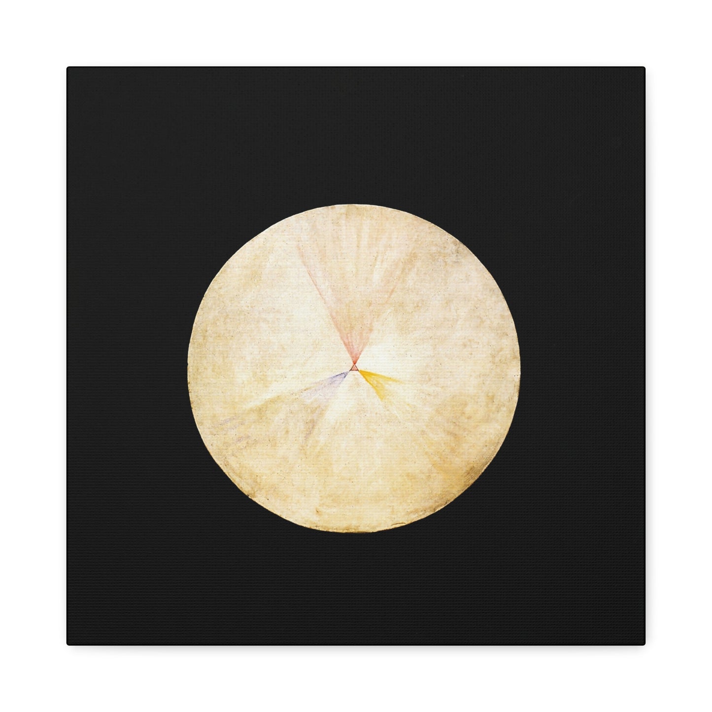 Series SUW, No 14 Swan (1914 -1915) by  Hilma af Klint / Reproduction Fine Art sur Toile / Large Epaisseur 3.2 cm - 1.25 inch