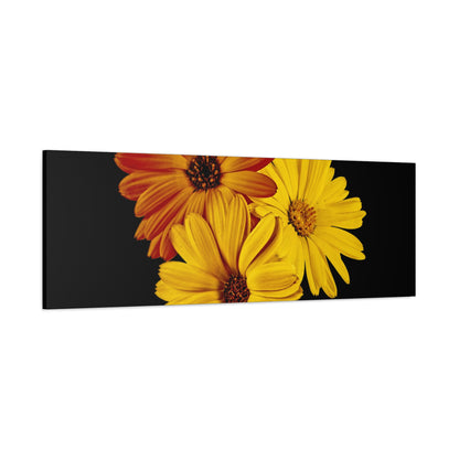 Collection Signature "FLORAL Numéro 4" sur Toile Fine Art sur Toile / Epaisseur 3,2cm - 1'25 po