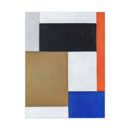 Composition (1923 - 1924) by Theo van Doesburg / Reproduction Fine Art sur Toile / Epaisseur 3,2cm - 1'25 po