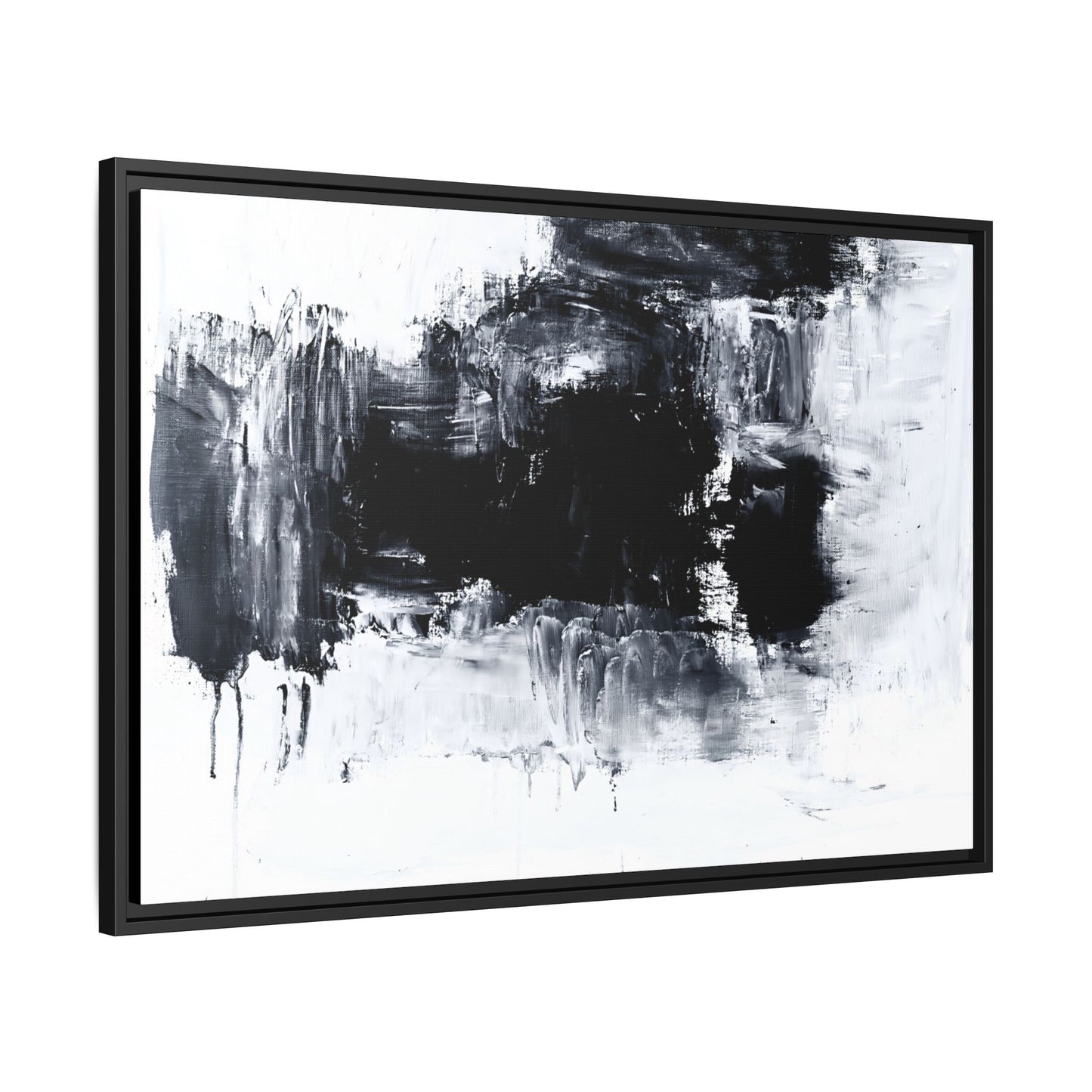 Tableau Beaux Arts Darkside "Série Sign Collections" / Toile encadrée sur caisse américaine