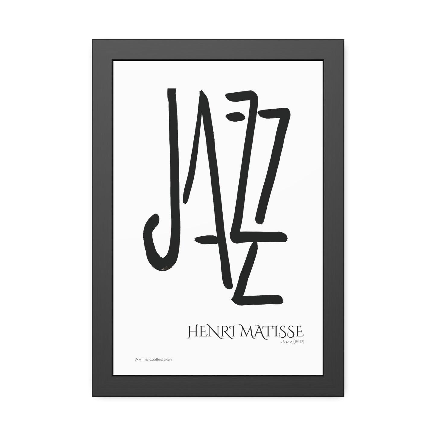 Jazz (1947) by Henri Matisse / Affiche Encadrée série ART's Collection