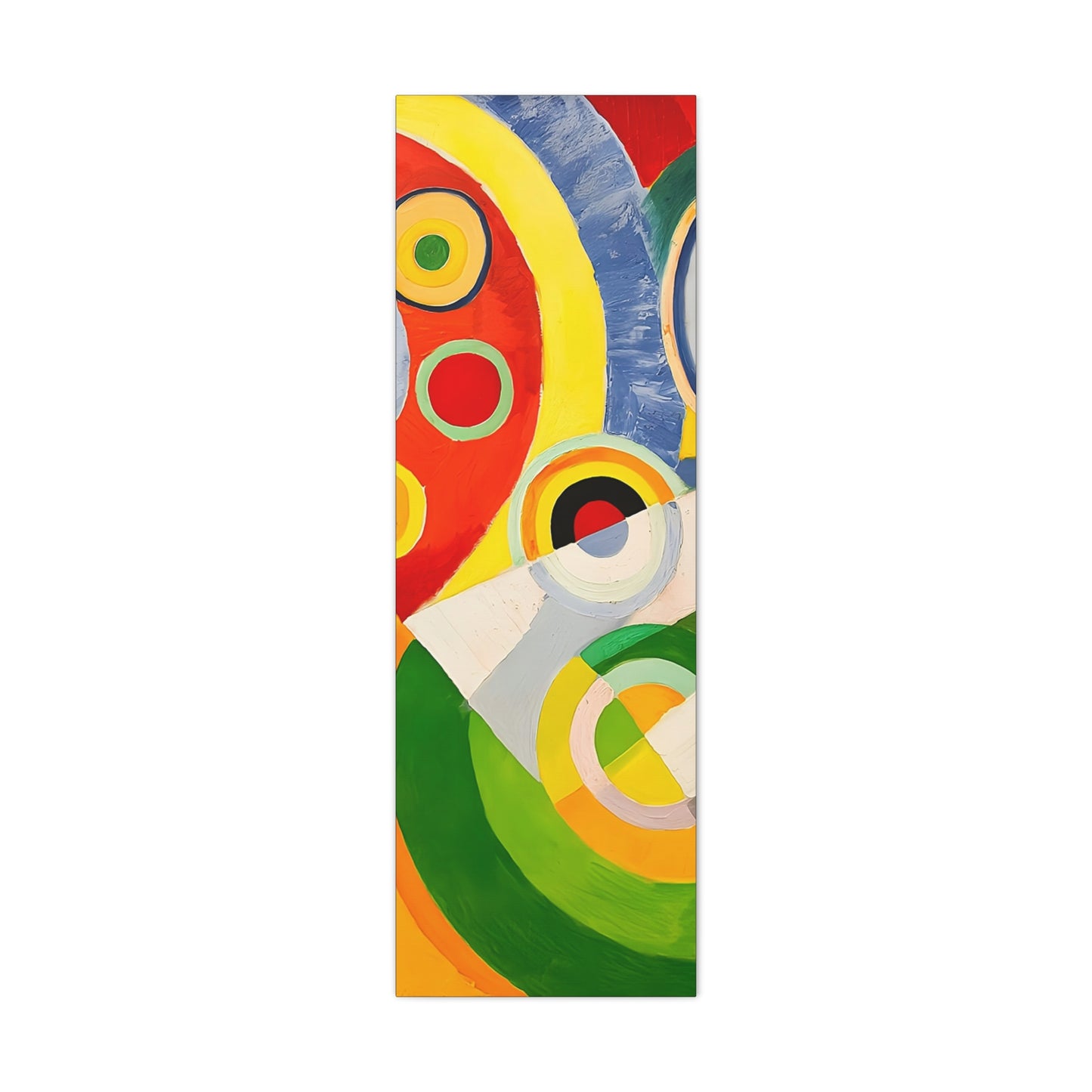 Rythme, Joie de vivre (1930) by Robert Delaunay / Reproduction Fine Art sur Toile / Large Epaisseur 3.2 cm - 1.25 inch