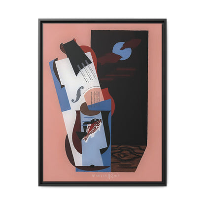 Fish (1926) by Louis Marcoussis / Toile encadrée sur caisse américaine