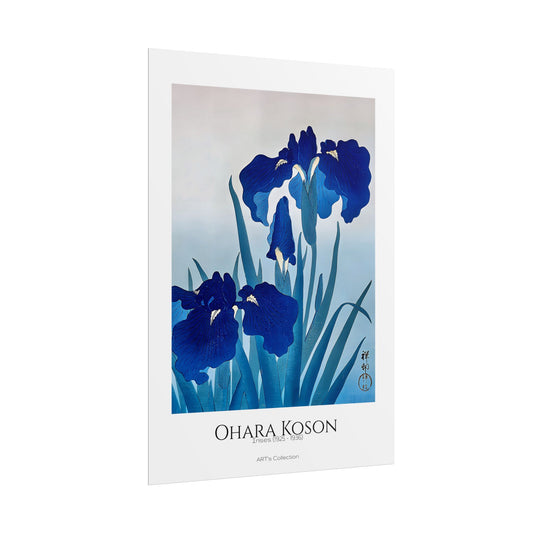 Irises (1925 - 1936) by Ohara Koson / Affiche imprimée - Série ART's Collection