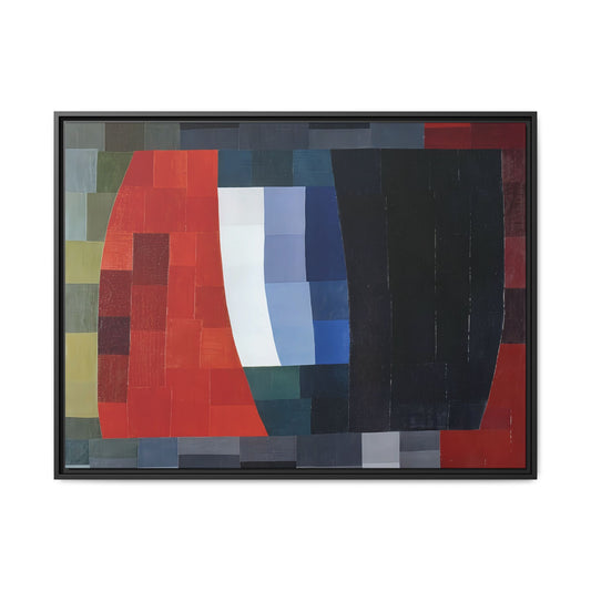 My Sky is Red (1933)  by Otto Freundlich / Toile encadrée sur caisse américaine