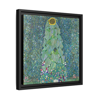 Sunflowers (1883) by Gustav Klimt / Toile encadrée sur caisse américaine