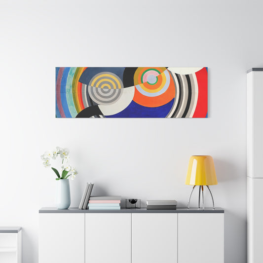 Rythme numéro 2 (1938)  by Robert Delaunay / Reproduction Fine Art sur Toile / Epaisseur 3,2cm - 1'25 po