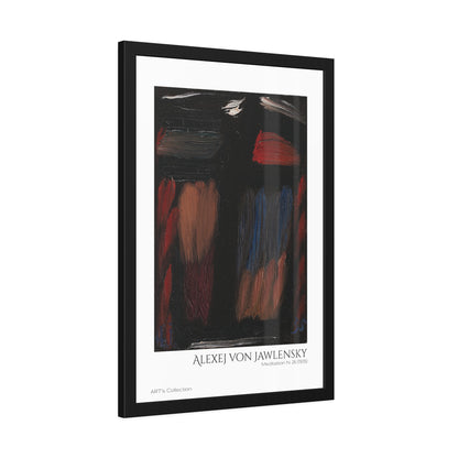Meditation N. 26 (1935) by Alexej von Jawlensky  / Affiche Encadrée série ART's Collection