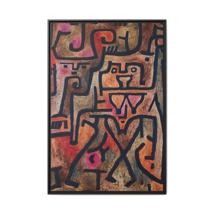 Forest Witches (1938) by Paul Klee / Toile encadrée sur caisse américaine
