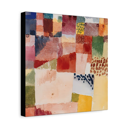 Motif from Hammamet (1914) by Paul Klee  / Reproduction Fine Art sur Toile / Epaisseur 3,2cm - 1'25 po