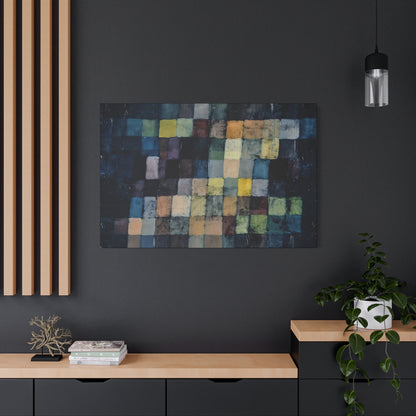 Old sound (1925) by Paul Klee   / Reproduction Fine Art sur Toile / Epaisseur 3,2cm - 1'25 po