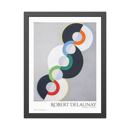 Endless_Rhythm by Robert Delaunay / Affiche Encadrée série ART's Collection