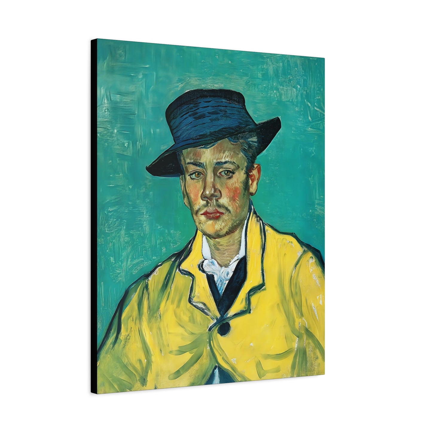 Portrait of Armand Roulin (1888) by Vincent van Gogh  / Reproduction Fine Art sur Toile / Epaisseur 3,2cm - 1'25 po