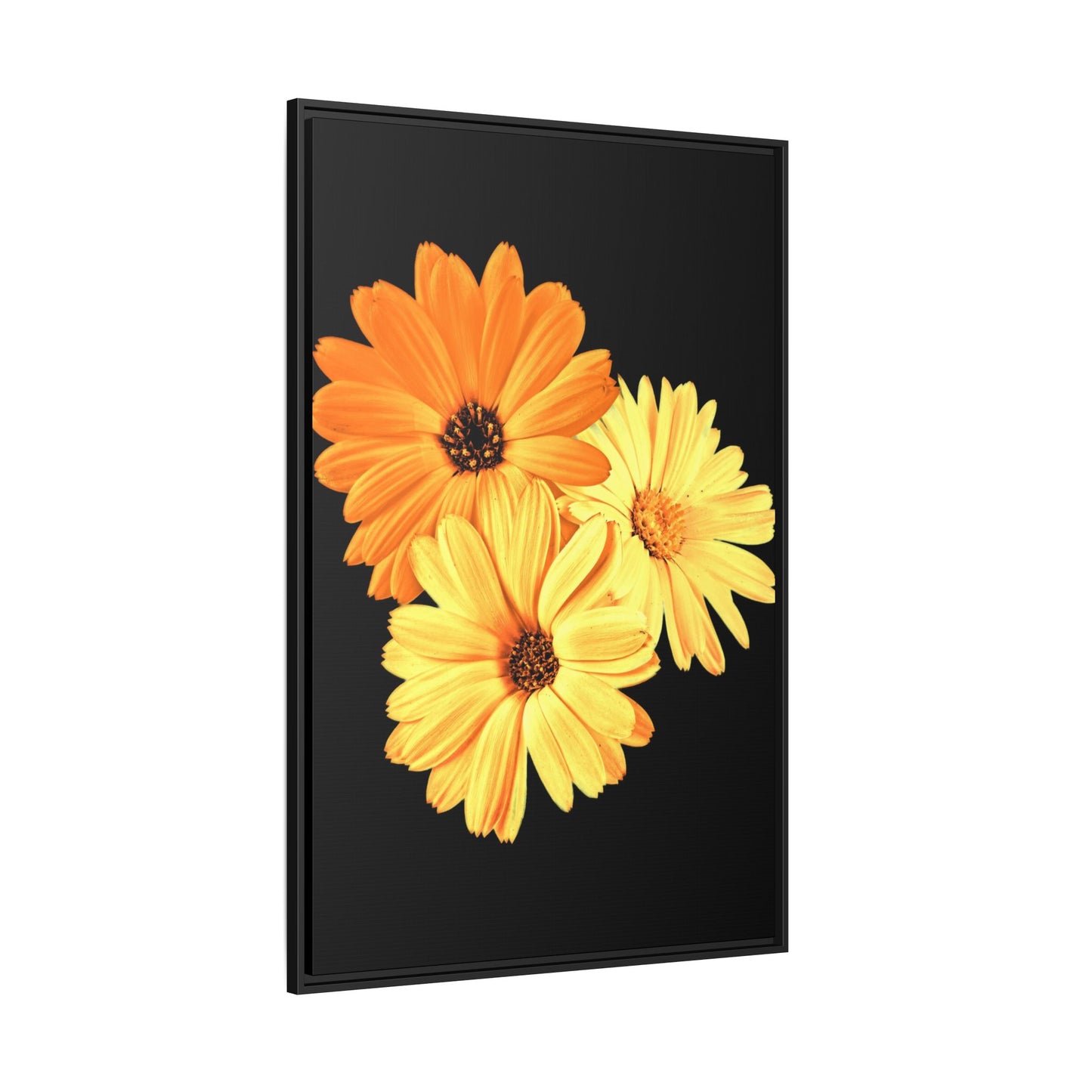 Collection Signature "FLORAL Numéro 8" sur Toile encadrée avec caisse américaine