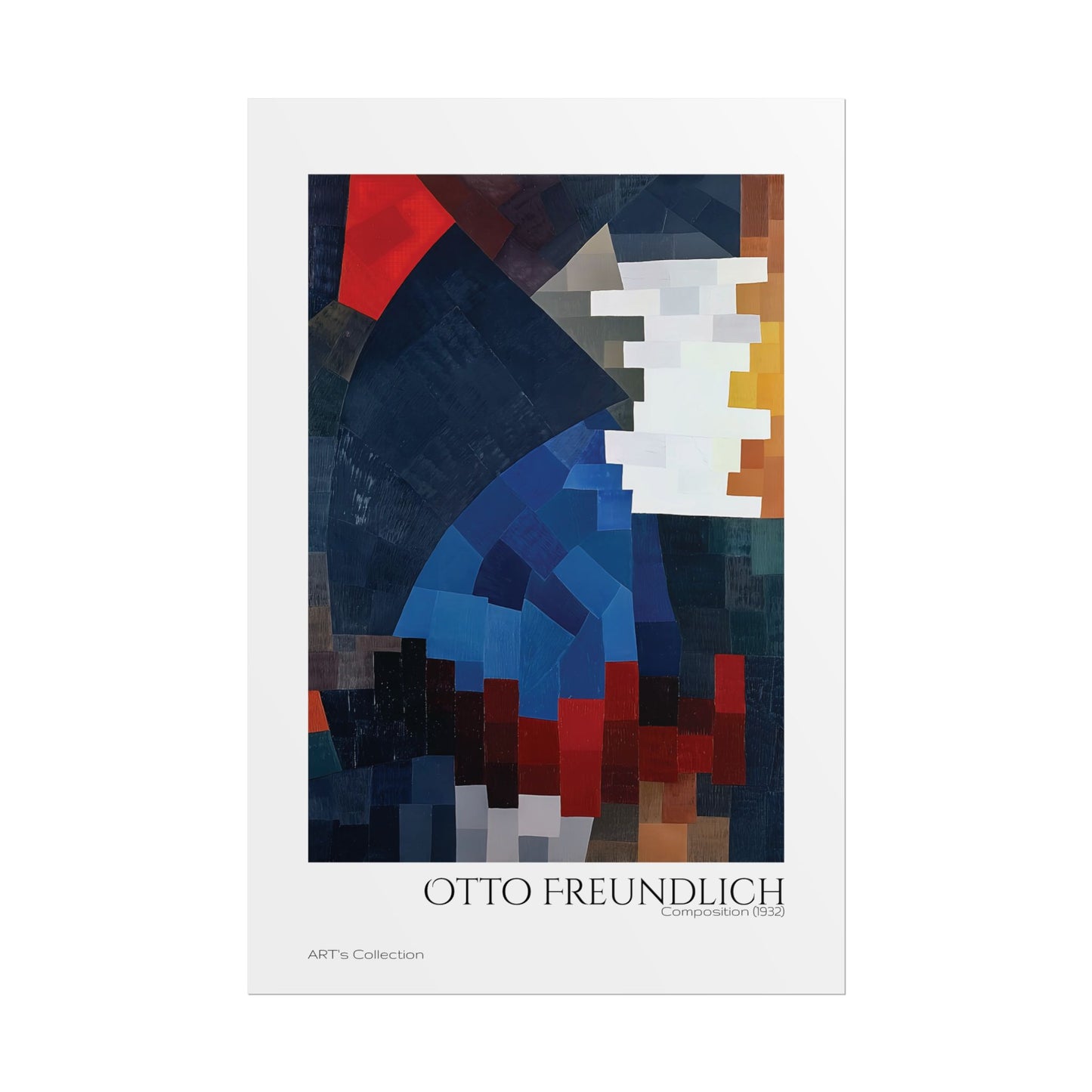 Composition (1932) by Otto Freundlich / Affiche imprimée - Série ART's Collection