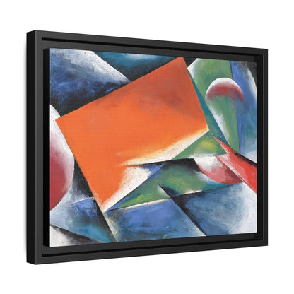 Architectonic Painting (1917) by Lyubov Popova / Toile encadrée sur caisse américaine