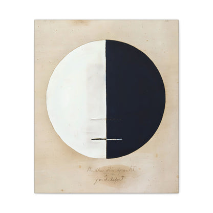 Buddhas Standpoint in the Earthly Life No. 3 (1920) by Hilma af Klint / Reproduction Fine Art sur Toile /  Epaisseur 3.2 cm - 1.25 inch