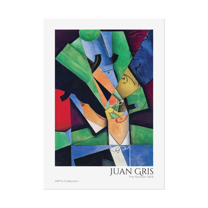 The Smoker (1913) by Juan Gris / Affiche imprimée - Série ART's Collection