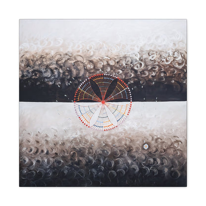 The Swan, No. 10, Group IX-SUW (1915) by  Hilma af Klint / Reproduction Fine Art sur Toile / Large Epaisseur 3.2 cm - 1.25 inch