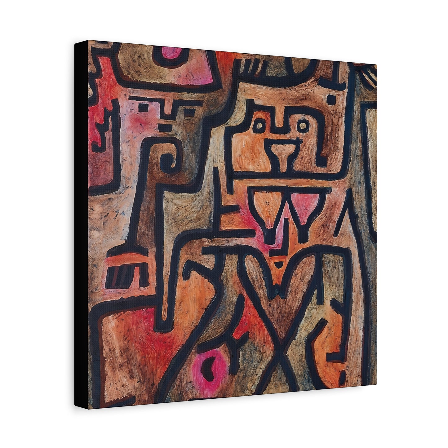 Forest Witches (1938) by Paul Klee / Reproduction Fine Art sur Toile / Epaisseur 3,2cm - 1'25 po