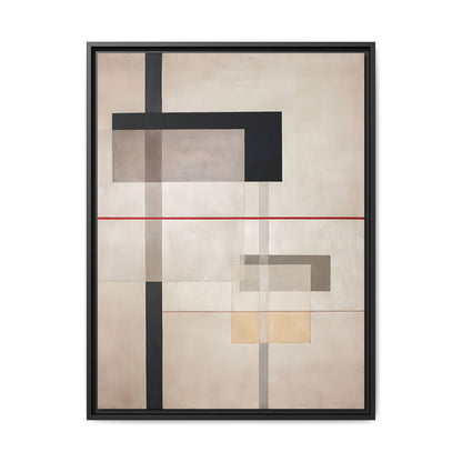 K VII (1922) by László Moholy-Nagy  / Toile encadrée sur caisse américaine
