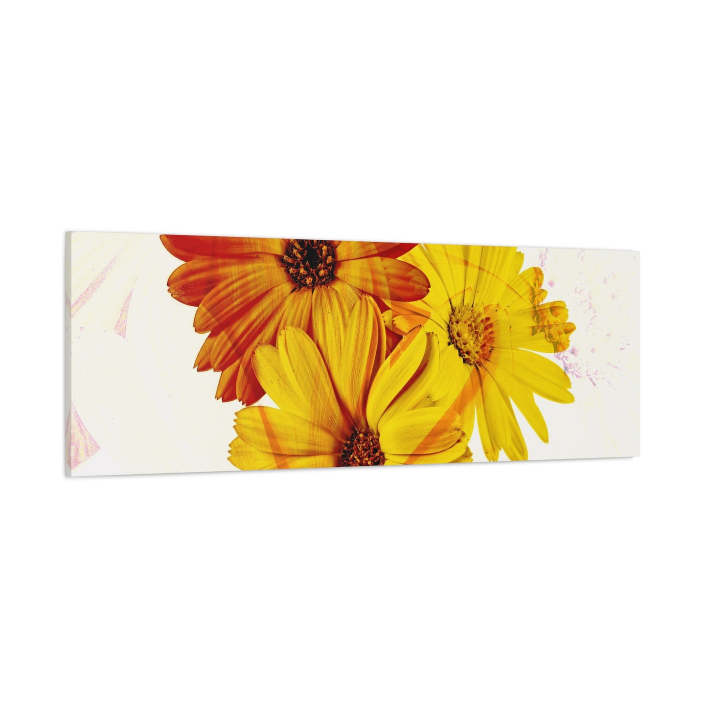Collection Signature "FLORAL Numéro 13" sur Toile Fine Art sur Toile / Epaisseur 3,2cm - 1'25 po