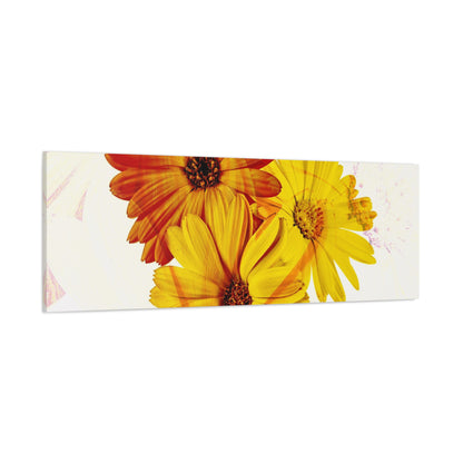 Collection Signature "FLORAL Numéro 13" sur Toile Fine Art sur Toile / Epaisseur 3,2cm - 1'25 po