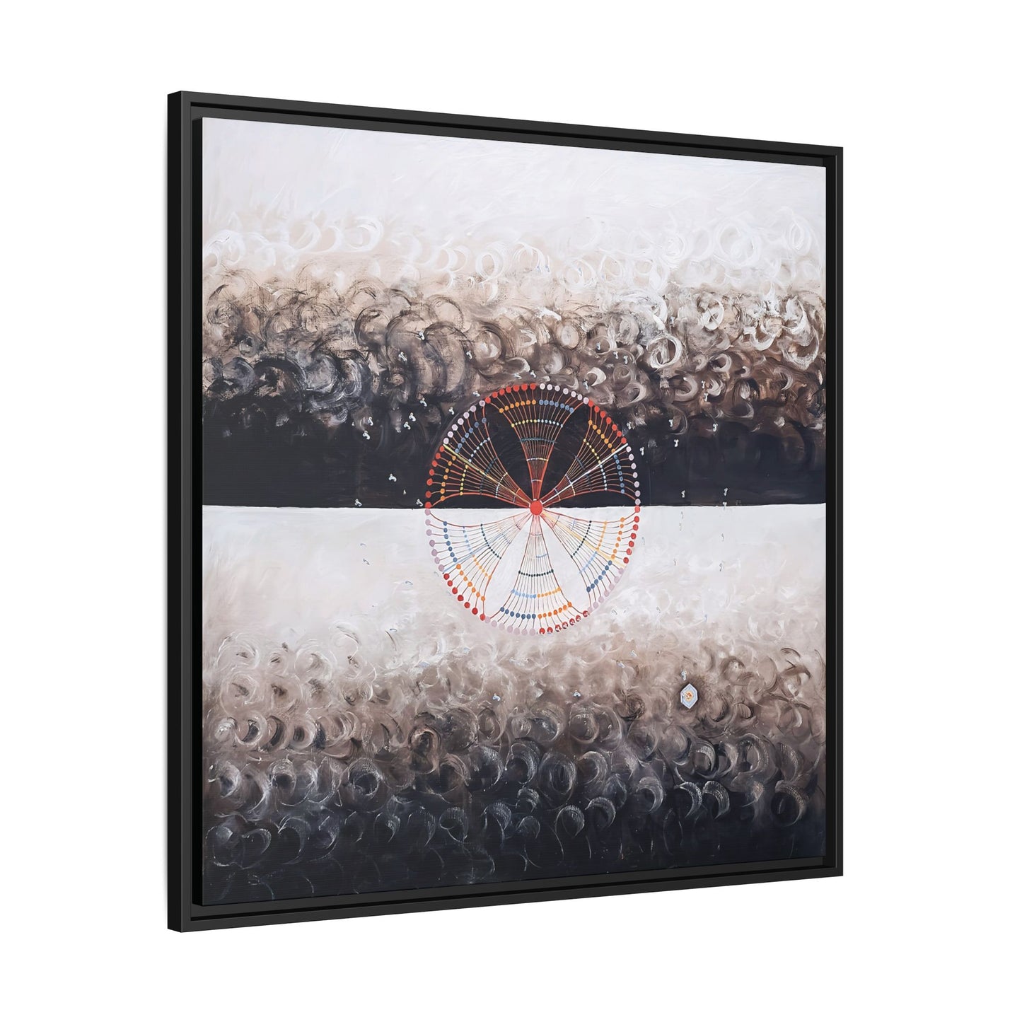 The Swan, No. 10, Group IX-SUW (1915) by Hilma af Klint   / Toile encadrée sur caisse américaine