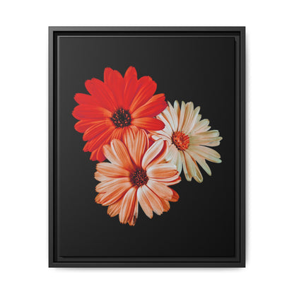 Collection Signature "FLORAL Numéro 7" sur Toile encadrée avec caisse américaine
