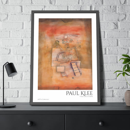Tree Culture (1924) by Paul Klee / Affiche Encadrée série ART's Collection