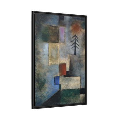Small Picture of Fir Trees (1922) by Paul Klee / Toile encadrée sur caisse américaine