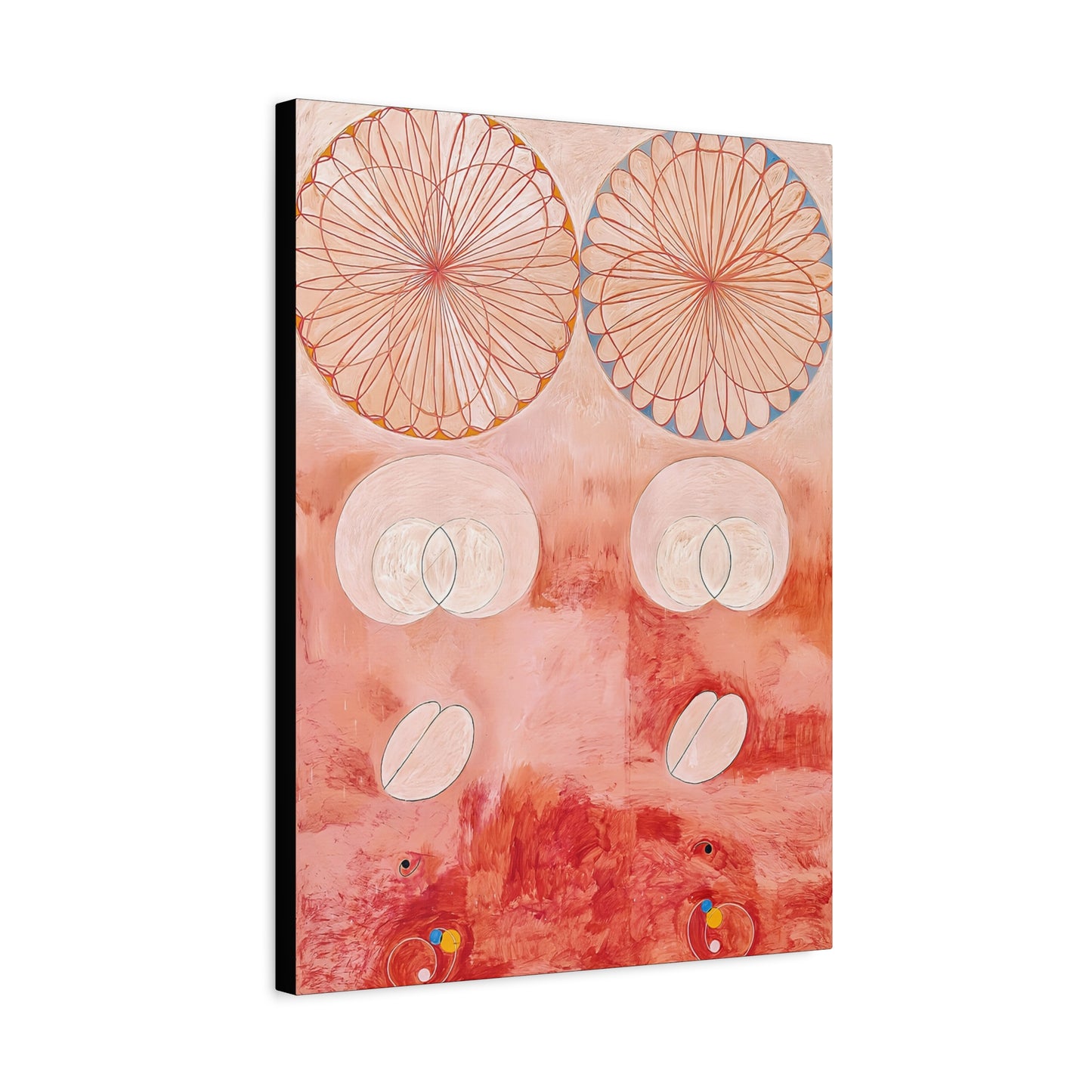 The Ten Largest, No. 9, Old Age (1907)  by Hilma af Klint / Reproduction Fine Art sur Toile /  Epaisseur 3.2 cm - 1.25 inch