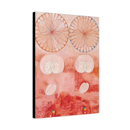The Ten Largest, No. 9, Old Age (1907)  by Hilma af Klint / Reproduction Fine Art sur Toile /  Epaisseur 3.2 cm - 1.25 inch