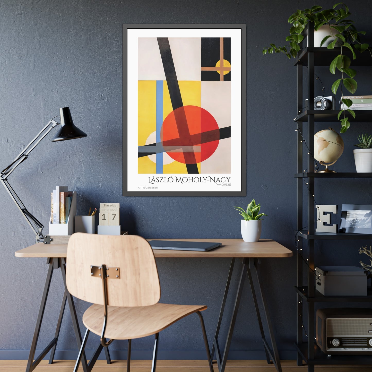 Am 2 (1925) by László Moholy-Nagy  / Affiche Encadrée série ART's Collection