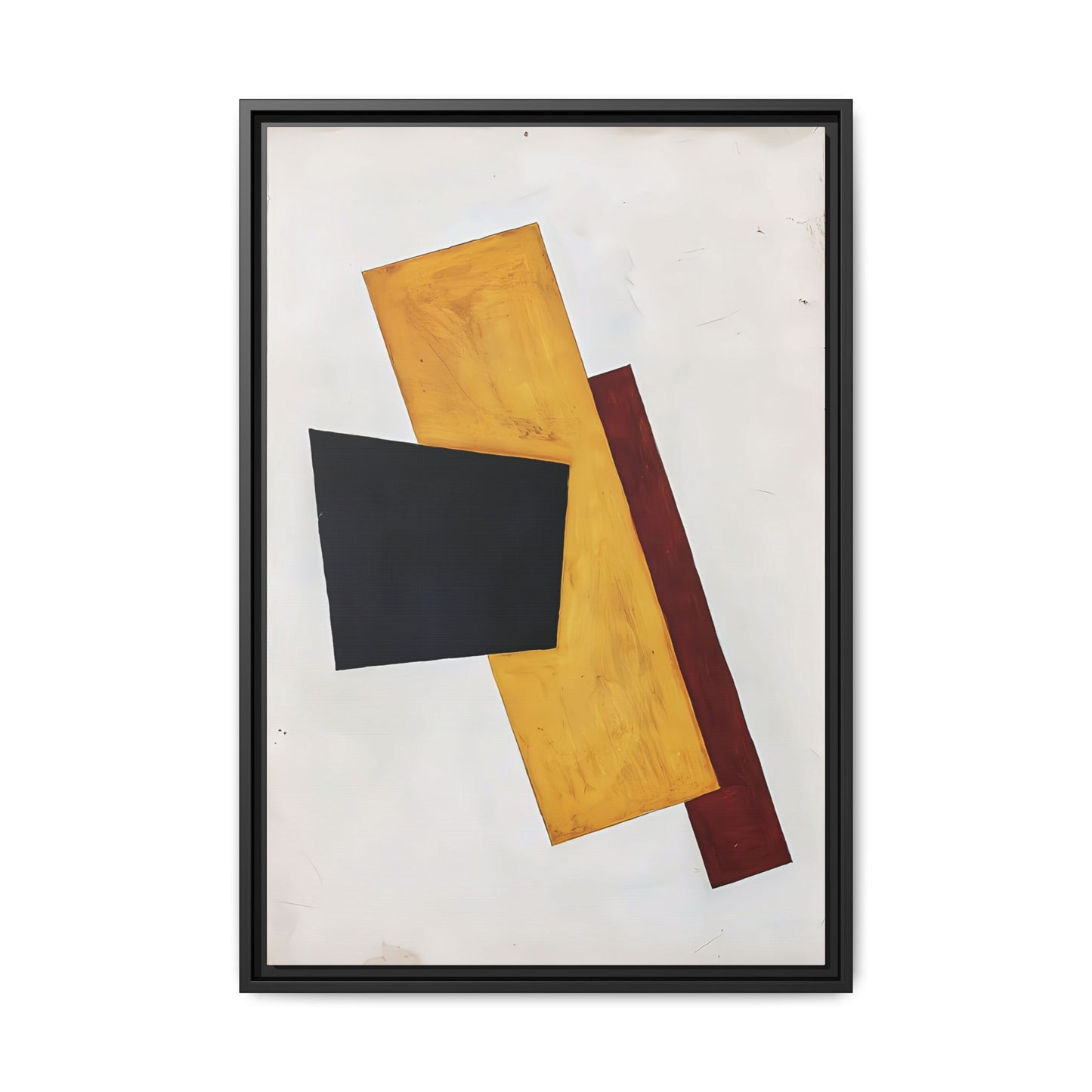 Composition (1917) by Lyubov Popova / Toile encadrée sur caisse américaine